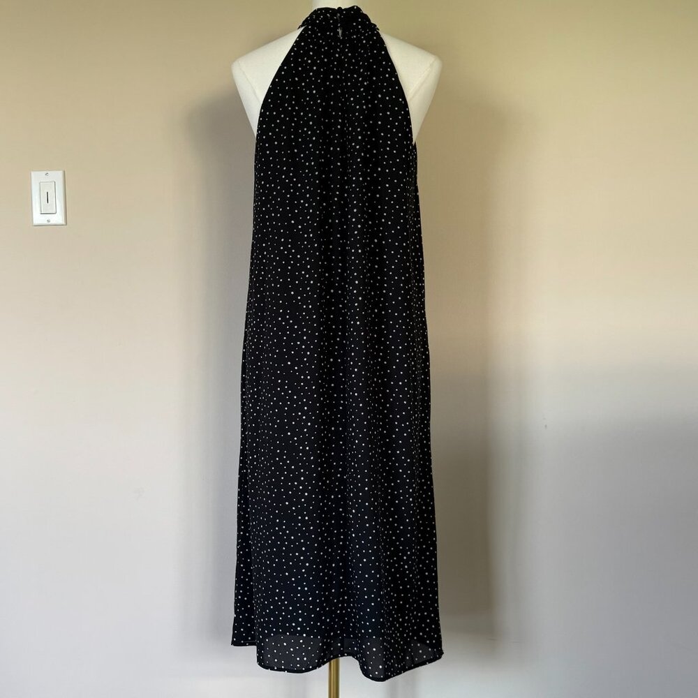 COLLECTIVE CONCEPTS | Black & White Polka Dot Sundress Sz M - Picture 3 of 6